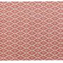 Table cloths - Kadra Placemat Set Naturel/Rouge 33 X 45 - MAISON VIVARAISE - SDE VIVARAISE WINKLER