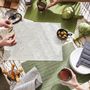 Nappes - Set de table Canna Eucalyptus 33 x 45 - MAISON VIVARAISE - SDE VIVARAISE WINKLER