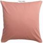 Bed linens - Linco Pillowcase Blush 65 X 65 - MAISON VIVARAISE - SDE VIVARAISE WINKLER