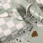 Cadeaux - Papiers cadeaux motifs damiers ou rayures - LAVAL 1878