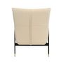 Armchairs - Upholstered armchair upholstered in grey cowhide leather - ANGEL CERDÁ