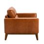 Armchairs - Upholstered buffalo cow leather armchair - ANGEL CERDÁ