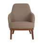 Armchairs - Armchair upholstered in leatherette - ANGEL CERDÁ