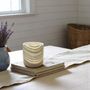 Candlesticks and candle holders - Candle holder Kara Set of 2 - Alabaster Stone - handcrafted ecological - MAISON ZOE