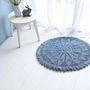 Tapis contemporains - Tapis en crochet Istanbul — Tapis monochrome fait main au design uniqu - MAISON ZOE