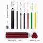 Stationery - Case all-in-one TRILObyME with refills (Black, Burgundy, Green) - EGOUNDESIGN