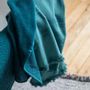 Linge de lit - Drap hammam Cancun Lichen 90 x 180 - MAISON VIVARAISE - SDE VIVARAISE WINKLER
