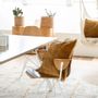 Cushions - Plain Cushion Fara Bronze 30 X 50 - MAISON VIVARAISE - SDE VIVARAISE WINKLER