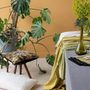 Table cloths - Recycled Tablecloth Grace Ficelle 140 X 250 - MAISON VIVARAISE - SDE VIVARAISE WINKLER