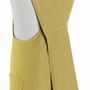 Aprons - Recycled Japanese Kitchen Apron Haru Kaki 78 X 100 - MAISON VIVARAISE - SDE VIVARAISE WINKLER