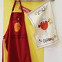 Torchons - Torchon Shadoks Grand chef Ecru 48 x 72 - MAISON VIVARAISE - SDE VIVARAISE WINKLER