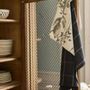 Dish towels - Recycled Tea Towel Doha Noir 50 X 70 - MAISON VIVARAISE - SDE VIVARAISE WINKLER