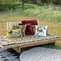 Throw blankets - Tender Throw Blanket Geranium 150 X 200 - MAISON VIVARAISE - SDE VIVARAISE WINKLER