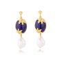 Bijoux - Serie Bleu Lapis Jardin d'Eden - ATELIER J.FB FRANCE