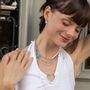 Bijoux - Collier Multi-fonction Perles et Chaine Figaro - ATELIER J.FB FRANCE