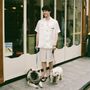 Homewear - Puppy Edition Unisex Dachshund Delight Silk Short Set - NOT JUST PAJAMA