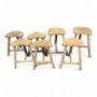 Stools - Handmade round stool - PAGODA INTERNATIONAL