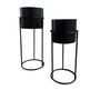 Décorations florales - Cache pots en métal - HENDRIKS DECO BV