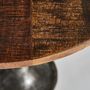 Autres tables - Table de bar en fer couleur gris cassé en 65x65x75 cm - VICAL
