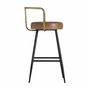 Stools - Stool in iron off brown colour in 51x50x89 cm - VICAL