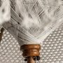 Sunshades - Parasol in teak wood off brown colour in 192x192x259 cm - VICAL