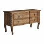 Chiffonniers - Commode en bois de manguier couleur marron cassé de 154x55x85 cm - VICAL