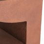 Autres tables - Table d'appoint en béton couleur marron cassé de 48x41x55 cm - VICAL