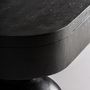 Dining Tables - Dining table in mango wood off black colour in 255x120x79 cm - VICAL