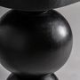 Dining Tables - Dining table in mango wood off black colour in 255x120x79 cm - VICAL