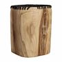 Other tables - Side table in suar wood off brown natural colour in 37x37x43 cm - VICAL