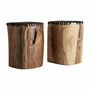 Other tables - Side table in suar wood off brown natural colour in 37x37x43 cm - VICAL
