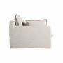 Canapés - Module canapé d'angle en polyester couleur blanc cassé en 96x108x94 cm - VICAL