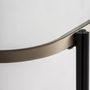 Console table - Console table in iron off black/gold colour in 150x36x82 cm - VICAL
