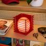 Lampes de bureau - Lampe LOP petite carrée en acrylique rouge - BANG