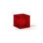 Lampes de bureau - Lampe LOP petite carrée en acrylique rouge - BANG