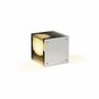 Lampes de bureau - Lampe LOP petite carrée en acier inoxydable poli miroir - BANG