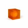 Desk lamps - LOP lamp big square in orange acrylic - BANG