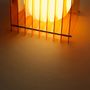 Desk lamps - LOP lamp big square in orange acrylic - BANG