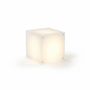 Desk lamps - LOP lamp big square in milky acrylic - BANG
