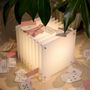 Desk lamps - LOP lamp big square in milky acrylic - BANG