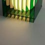 Desk lamps - LOP lamp big square in green acrylic - BANG