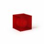 Desk lamps - LOP lamp big square in red acrylic - BANG