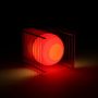 Desk lamps - LOP lamp big square in red acrylic - BANG