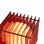 Desk lamps - LOP lamp big square in red acrylic - BANG