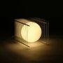 Desk lamps - LOP lamp big square in mirror polished stainless steel - BANG