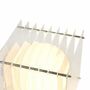 Desk lamps - LOP lamp big square in mirror polished stainless steel - BANG