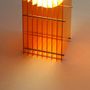 Lampes de bureau  - Lampe LOP petit rectangle en acrylique orange - BANG