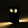 Desk lamps - LOP lamp small rectangle in dark grey acrylic - BANG
