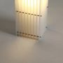 Desk lamps - LOP lamp small rectangle in milky acrylic - BANG