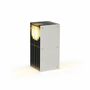 Desk lamps - LOP lamp small rectangle in mirror polished stainless steel - BANG
